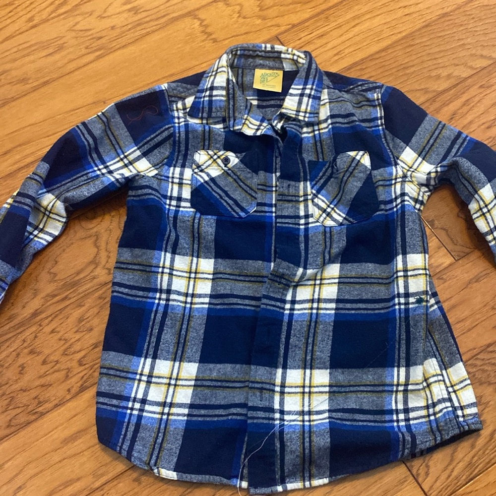 There abouts boys flannel M (10/12)